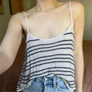 American Eagle striped knit